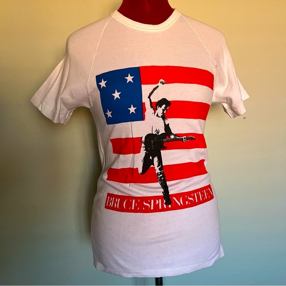 Vintage Tops - Vintage Bruce Springsteen Graphic Tee (Fits like Small)